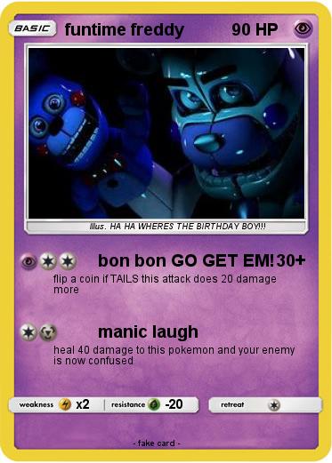 Pokemon funtime freddy