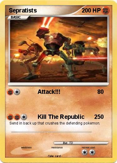 Pokemon Sepratists