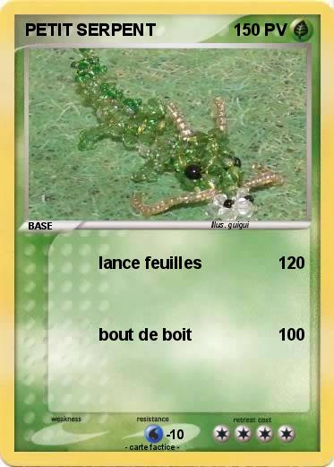 Pokemon PETIT SERPENT