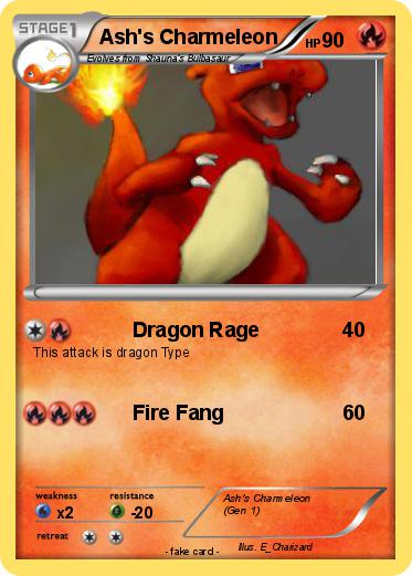 Pokemon Ash's Charmeleon