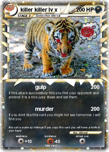 Pokemon killer killer lv x