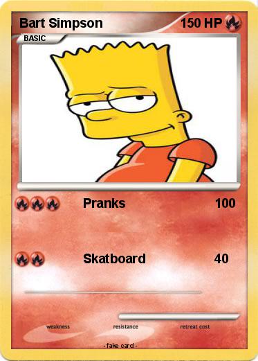 Pokemon Bart Simpson
