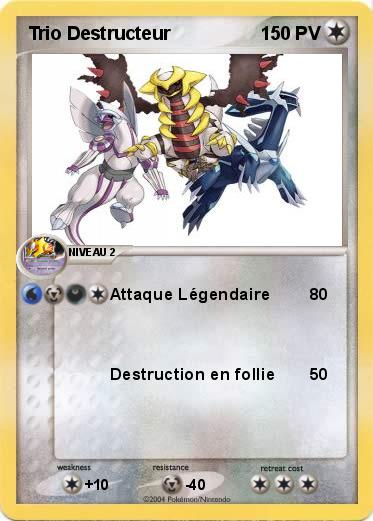 Pokemon Trio Destructeur