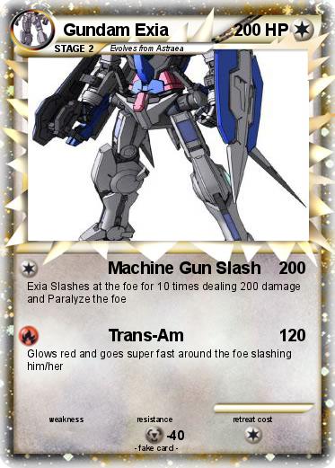 Pokemon Gundam Exia