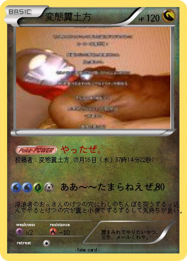 Pokemon 変態糞土方