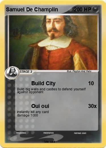 Pokemon Samuel De Champlin