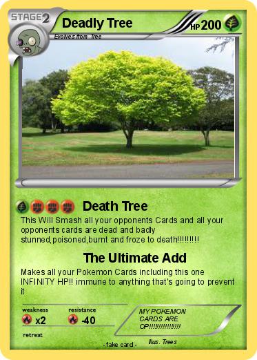 Pokemon Deadly Tree