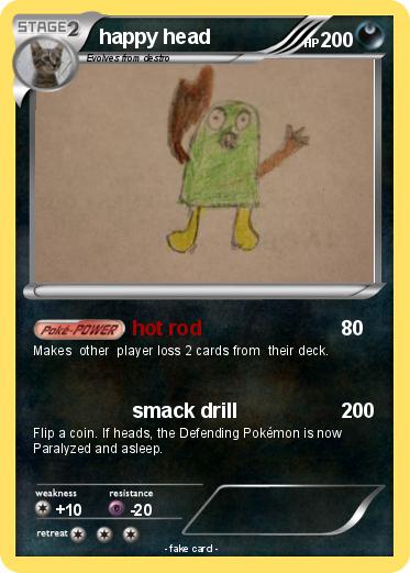 Pokemon happy head