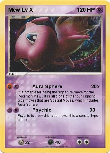 Pokemon Mew Lv X