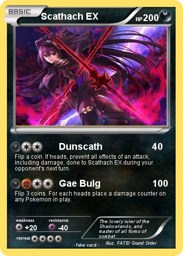 Pokemon Scathach EX