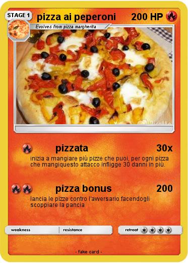 Pokemon pizza ai peperoni
