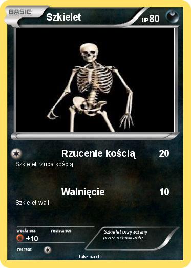 Pokemon Szkielet
