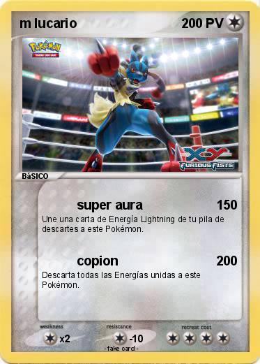 Pokemon m lucario