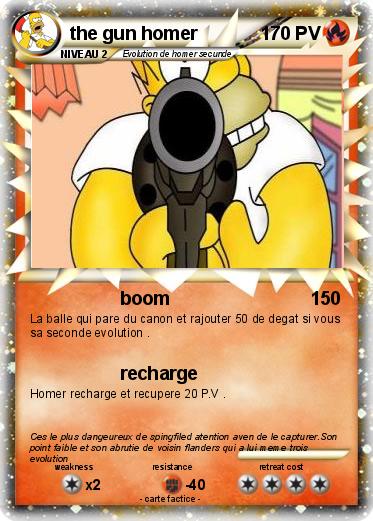 Pokemon the gun homer