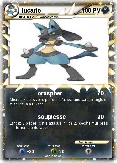 Pokemon lucario