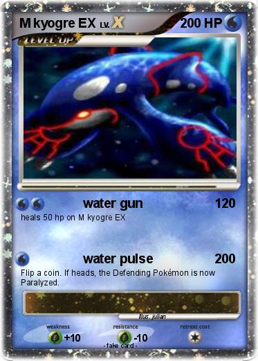Pokemon M kyogre EX