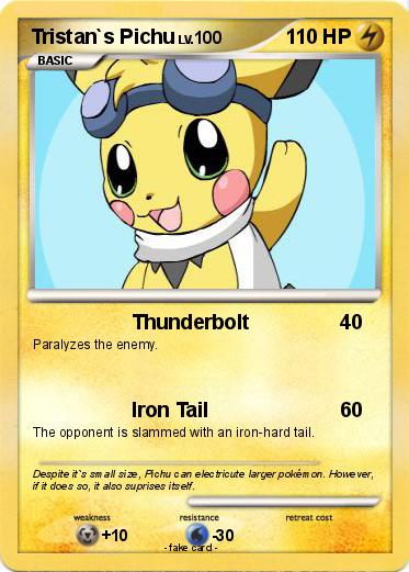 Pokemon Tristan`s Pichu