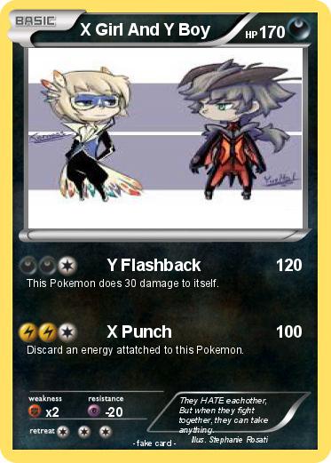 Pokemon X Girl And Y Boy