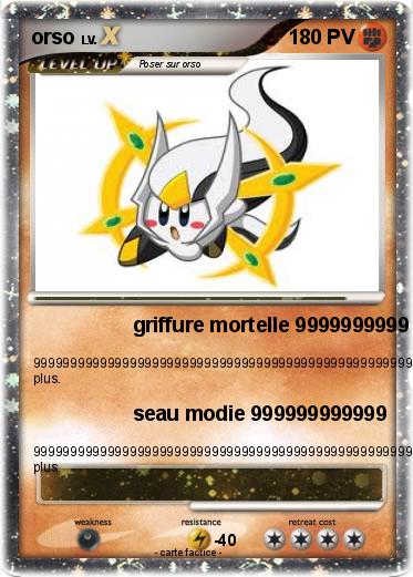 Pokemon orso