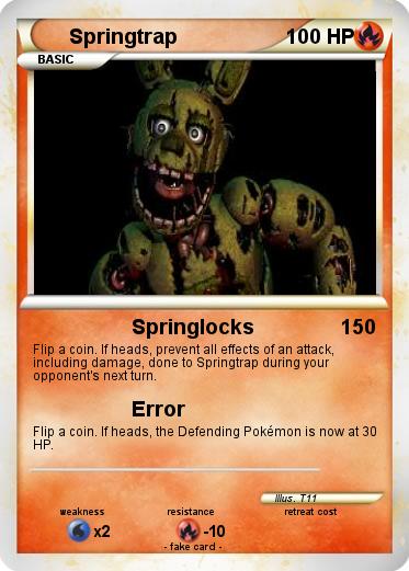 Pokemon Springtrap