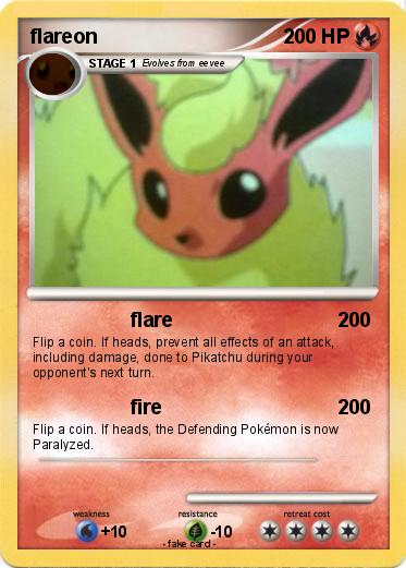 Pokemon flareon