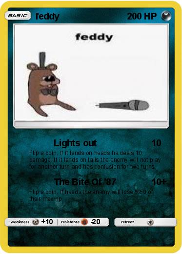 Pokemon feddy
