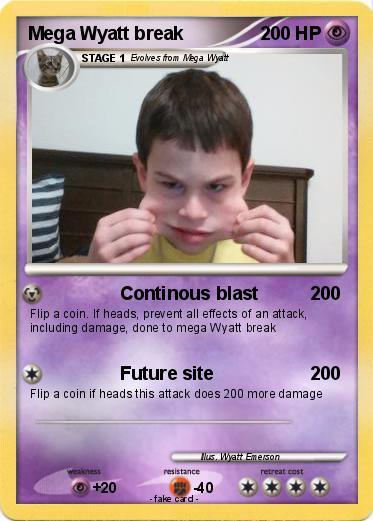 Pokemon Mega Wyatt break