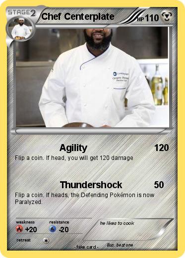 Pokemon Chef Centerplate