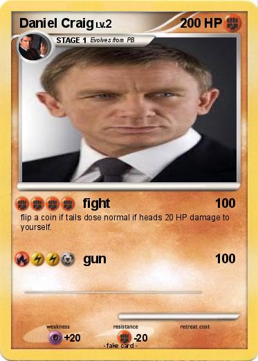 Pokemon Daniel Craig