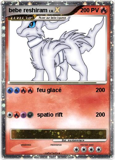 Pokemon bebe reshiram