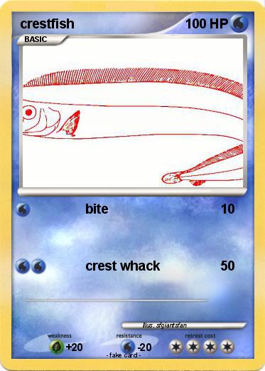 Pokemon crestfish