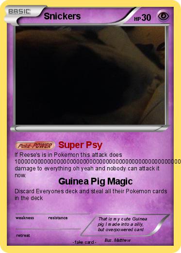 Pokemon Snickers