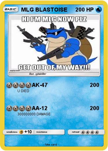 Pokemon MLG BLASTOISE