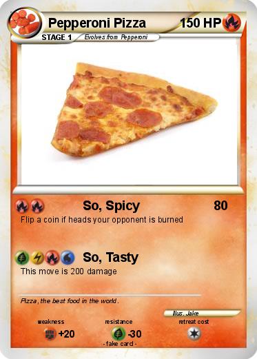 Pokemon Pepperoni Pizza