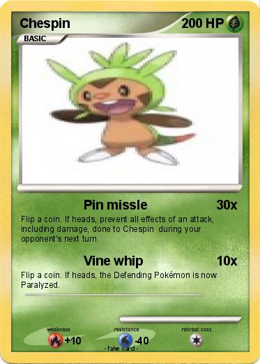 Pokemon Chespin