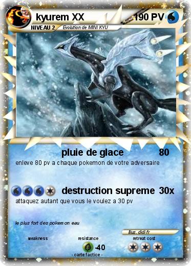 Pokemon kyurem XX
