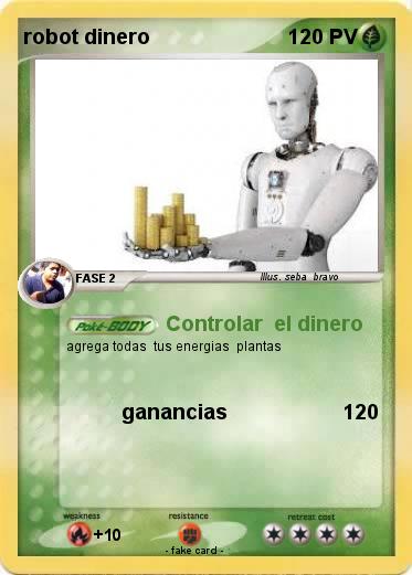 Pokemon robot dinero