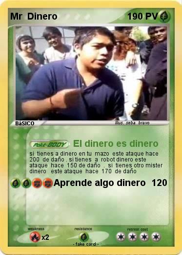 Pokemon Mr  Dinero