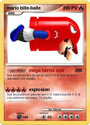 Pokemon mario bille-balle
