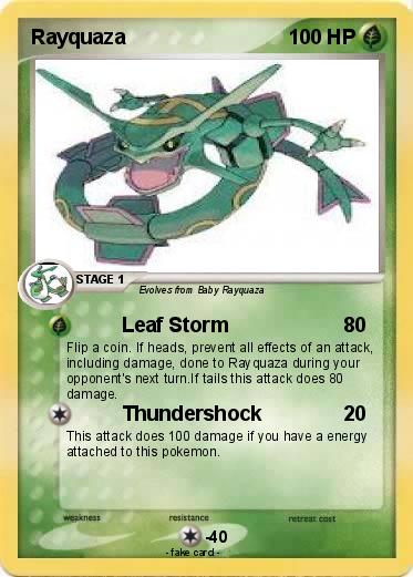 Pokemon Rayquaza