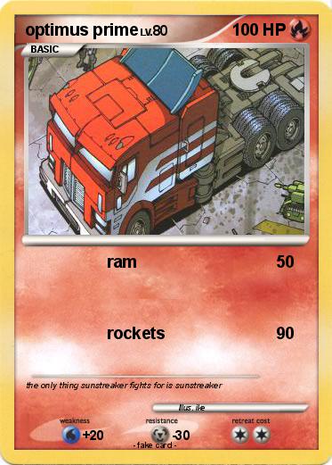 Pokemon optimus prime