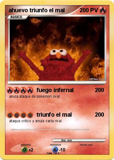 Pokemon ahuevo triunfo el mal