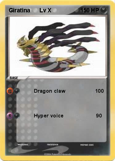 Pokemon Giratina      Lv X