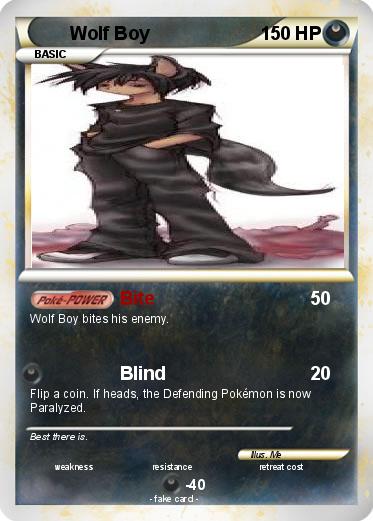 Pokemon Wolf Boy