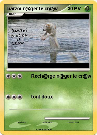 Pokemon barzoi n@ger le cr@w