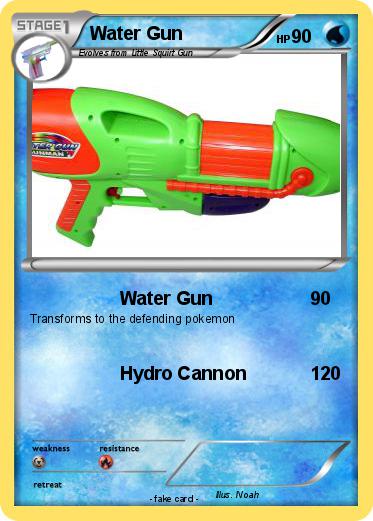 Pokemon Water Gun