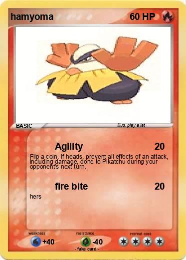 Pokemon hamyoma