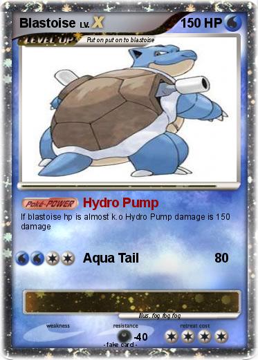 Pokemon Blastoise