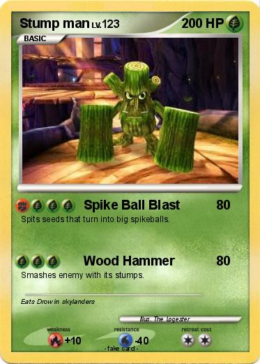 Pokemon Stump man