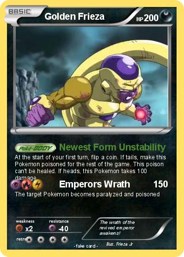 Pokemon Golden Frieza